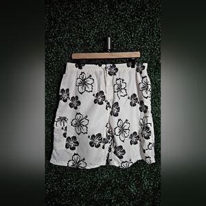 Floral Print Swim Shorts